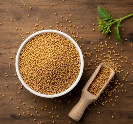 Yellow Mustard Seeds
